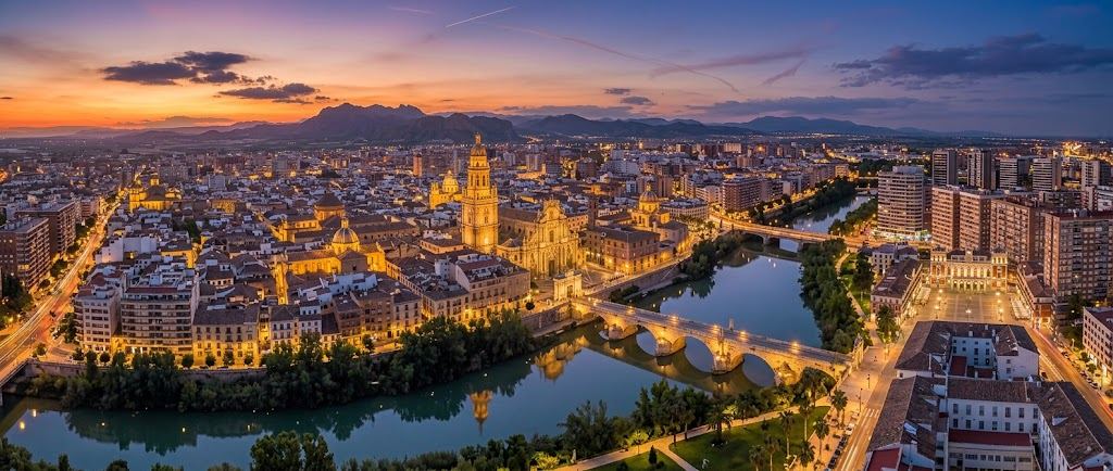 Vista de Valladolid con la Plaza Mayor y el centro histórico